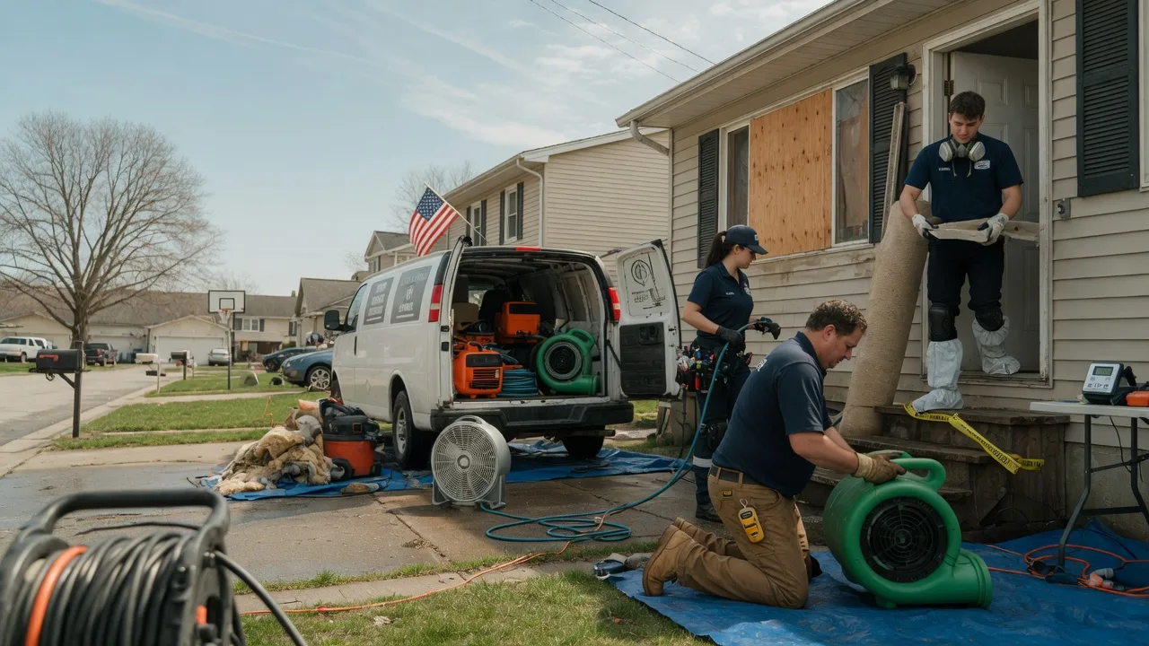 Water Damage Restoration in Lower Brule, SD near me